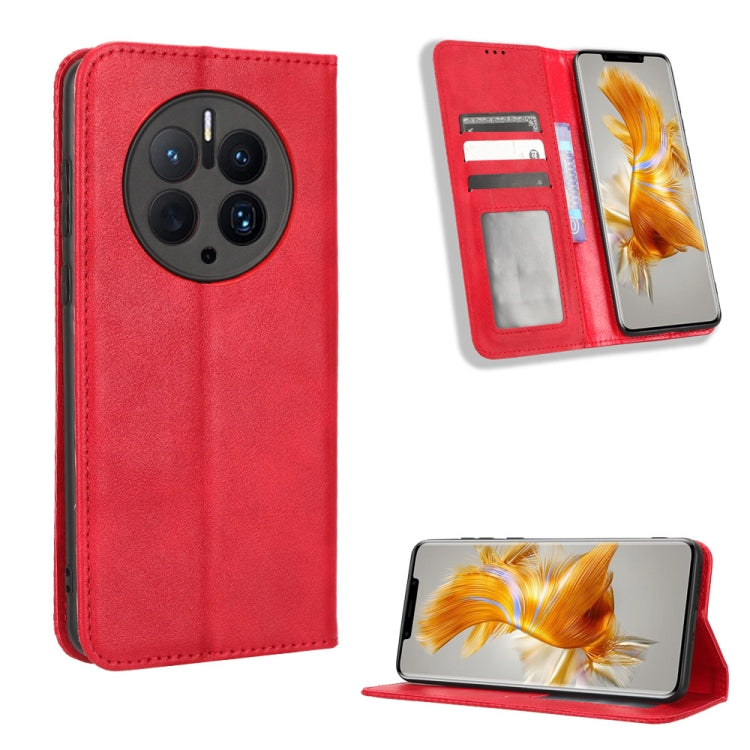 Magnetic Buckle Retro Texture Leather Phone Case