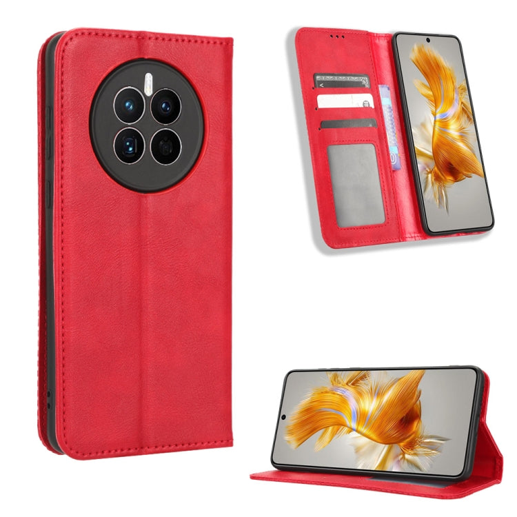 Magnetic Buckle Retro Texture Leather Phone Case