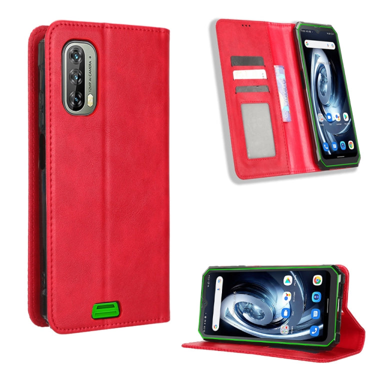 Magnetic Buckle Retro Texture Leather Phone Case