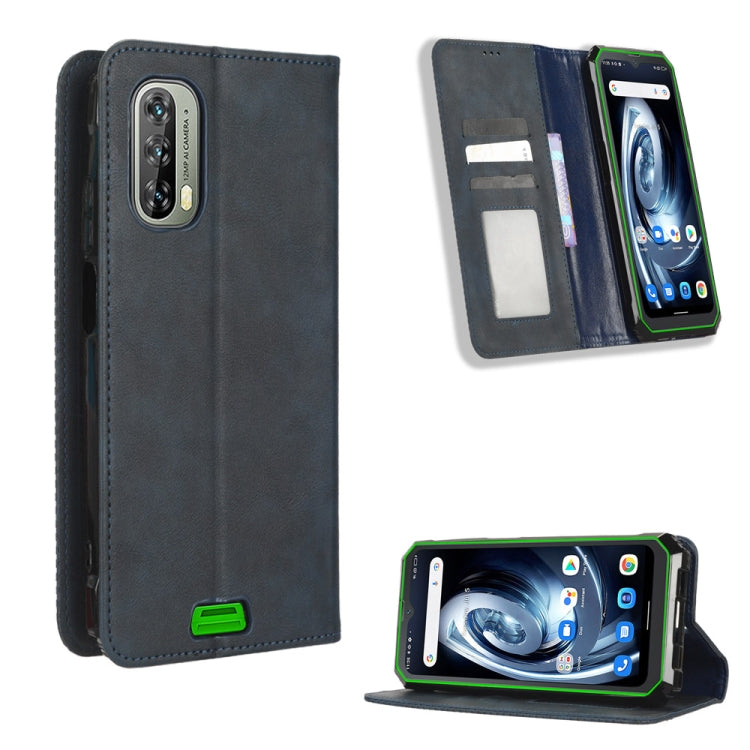 Magnetic Buckle Retro Texture Leather Phone Case