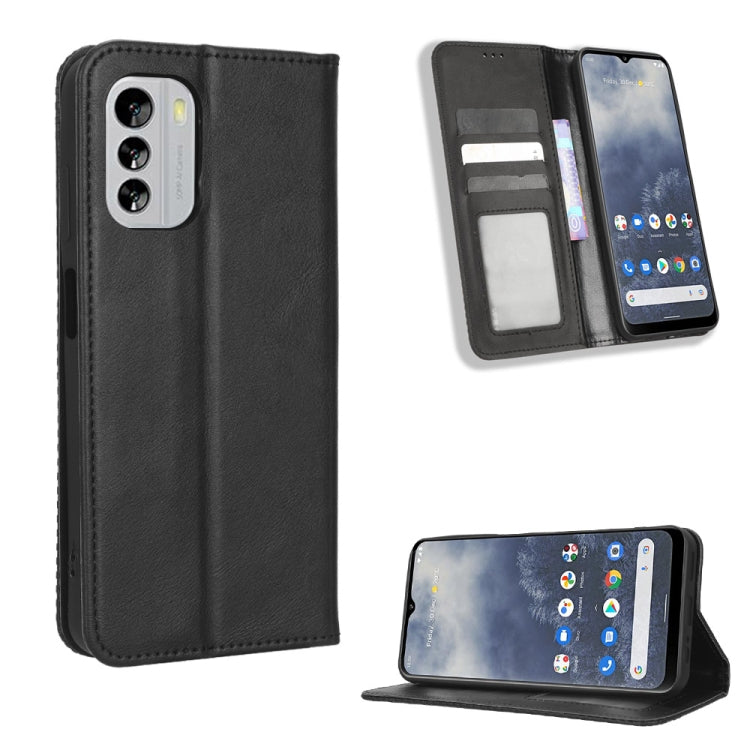 Magnetic Buckle Retro Texture Leather Phone Case