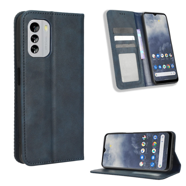 Magnetic Buckle Retro Texture Leather Phone Case