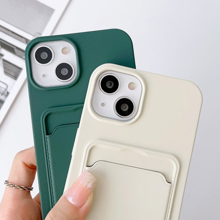 Crossbody Lanyard Elastic Silicone Card Holder Phone Case, For iPhone 11