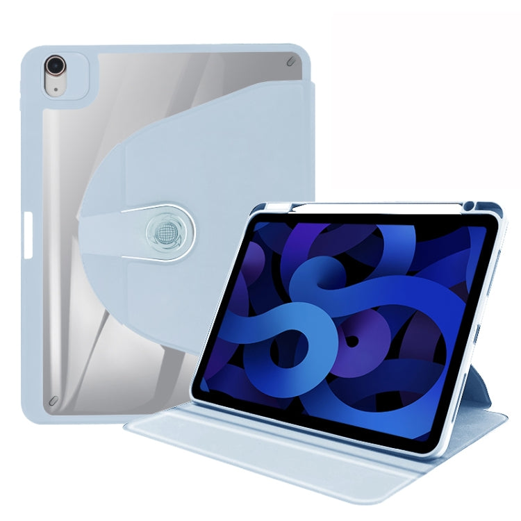 Acrylic 360 Degree Rotation Holder Tablet Leather Case, For iPad 9.7 2018/2017 / Air 2/1, For iPad 10th Gen 10.9 2022, For iPad mini 6 / mini 2024, For iPad mini 5 / 4