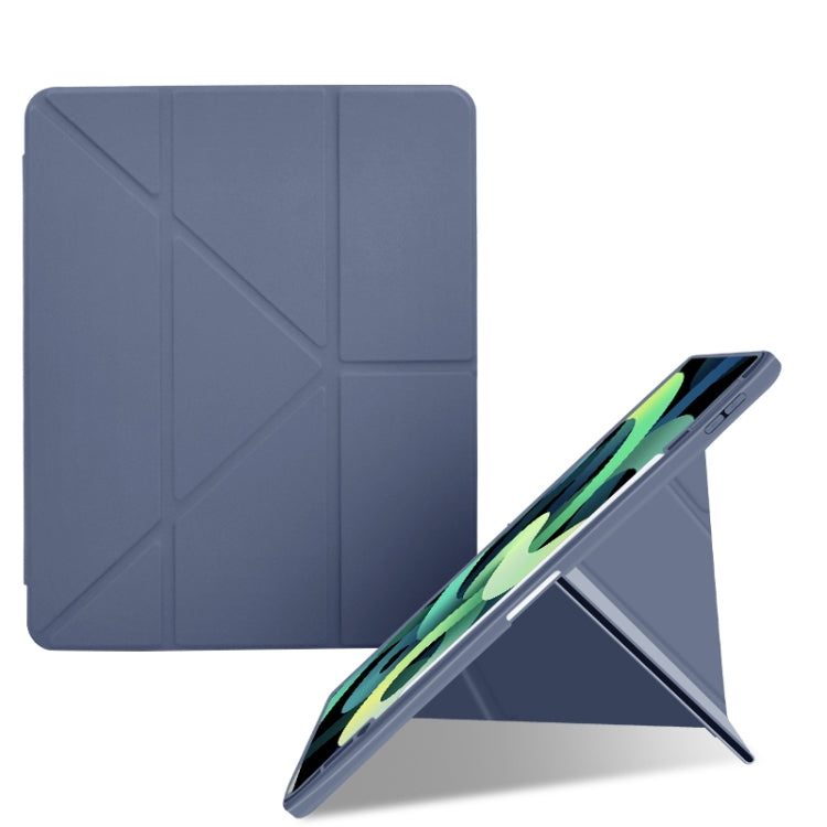 Acrylic 2 in 1 Y-fold Smart Leather Tablet Case
