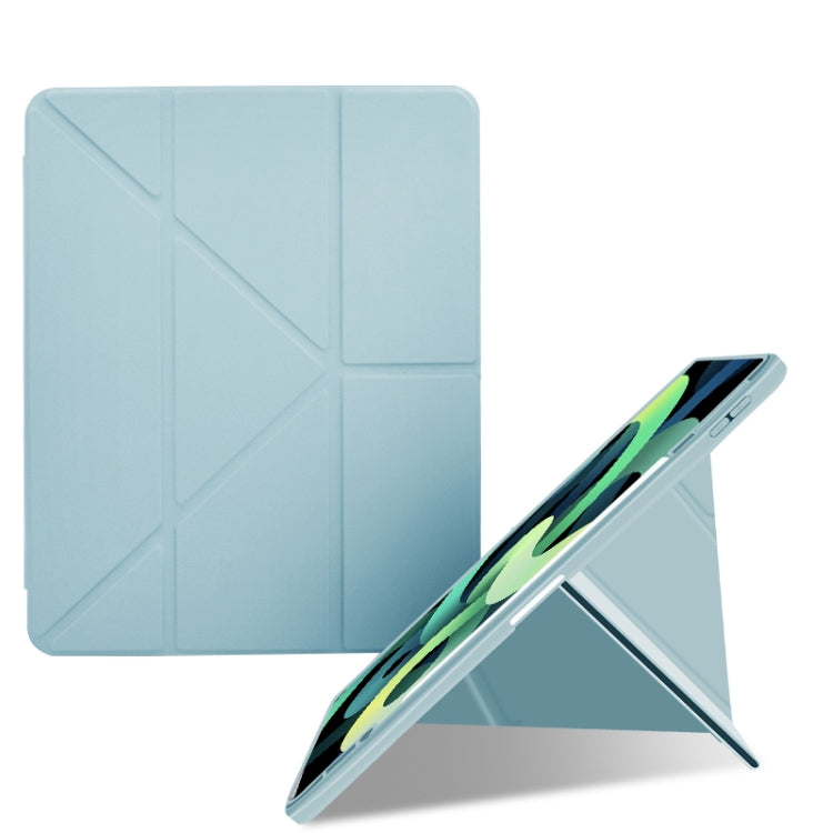 Acrylic 2 in 1 Y-fold Smart Leather Tablet Case