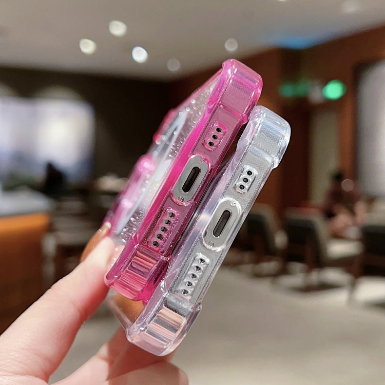 MagSafe Gradient Color Glitter Acrylic Shockproof Phone Case, For iPhone 11 Pro Max, For iPhone 11 Pro, For iPhone 11
