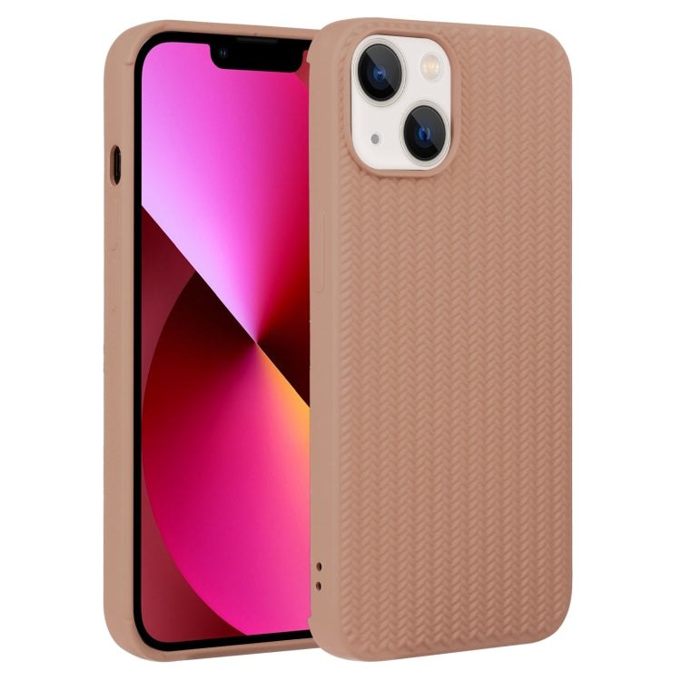 Weave Texture Silicone Phone Case, For iPhone 13, For iPhone 13 Pro
