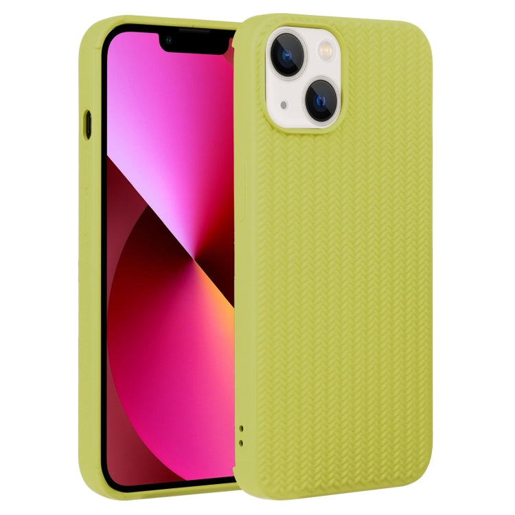 Weave Texture Silicone Phone Case, For iPhone 13, For iPhone 13 Pro