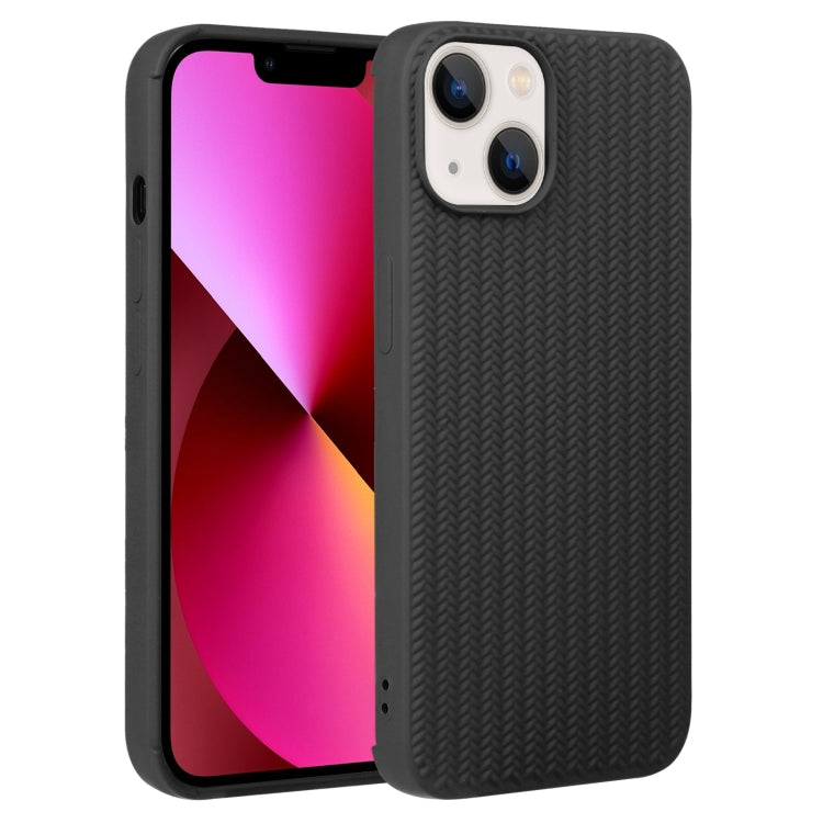 Weave Texture Silicone Phone Case, For iPhone 13, For iPhone 13 Pro