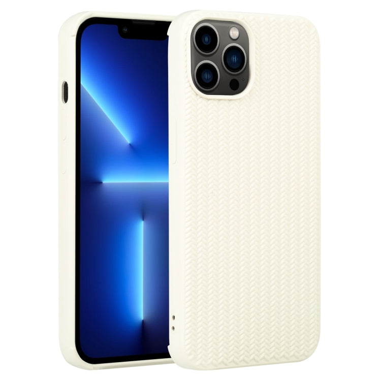 Weave Texture Silicone Phone Case, For iPhone 13, For iPhone 13 Pro