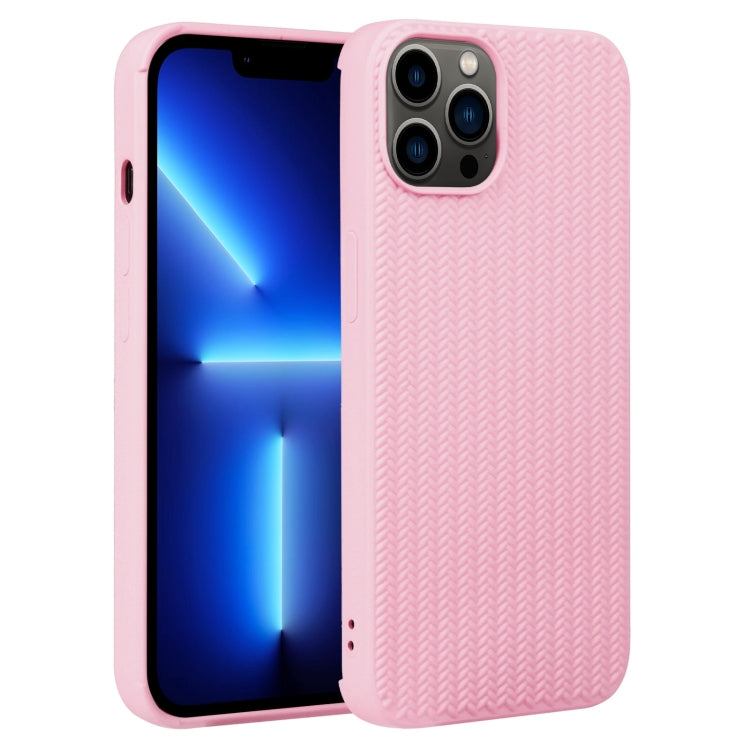 Weave Texture Silicone Phone Case, For iPhone 13, For iPhone 13 Pro