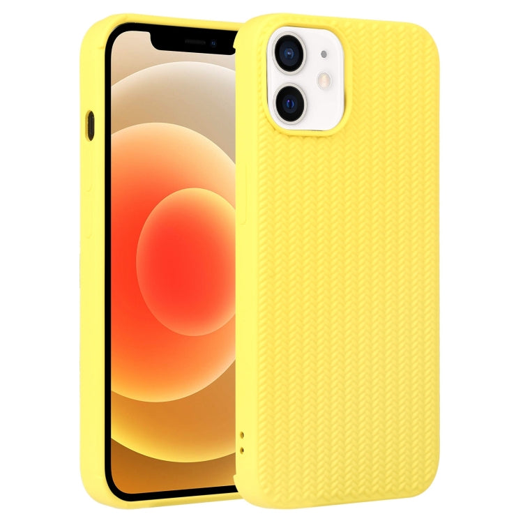 Weave Texture Silicone Phone Case, For iPhone 13 Pro Max, For iPhone 12