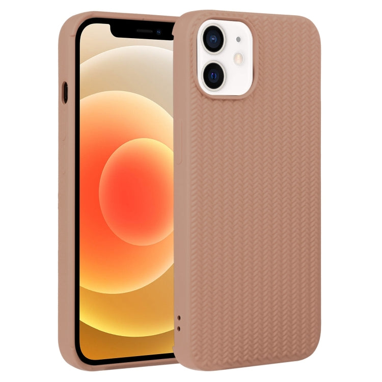 Weave Texture Silicone Phone Case, For iPhone 13 Pro Max, For iPhone 12