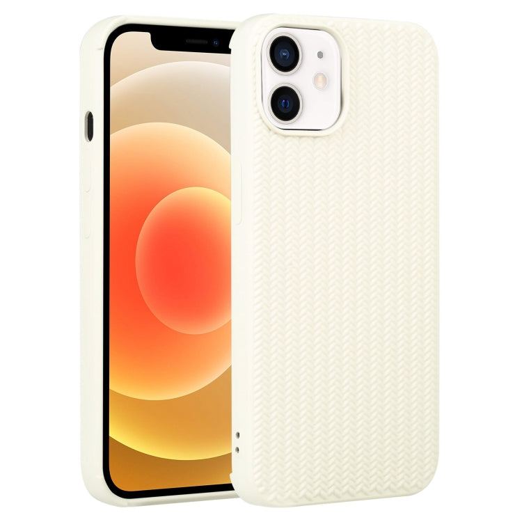 Weave Texture Silicone Phone Case, For iPhone 13 Pro Max, For iPhone 12