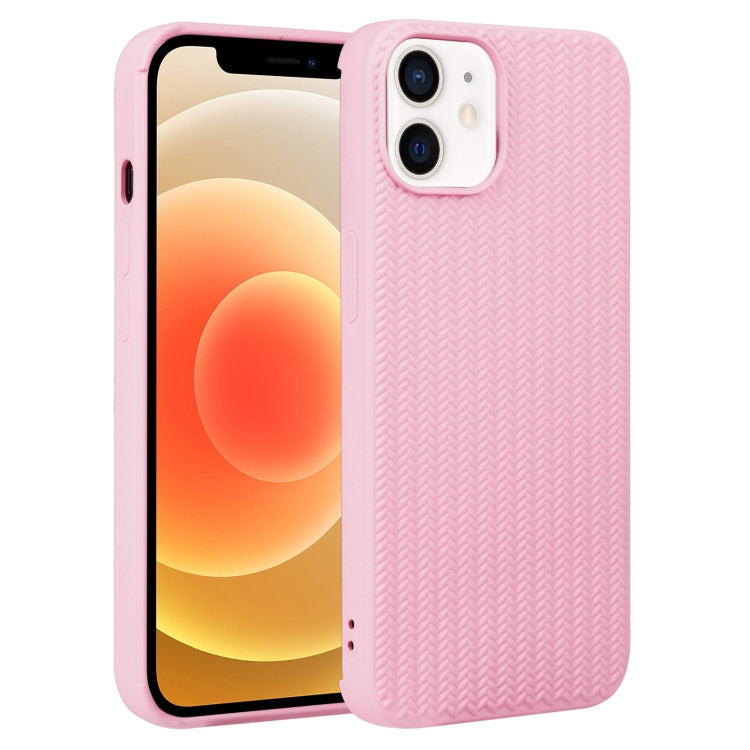 Weave Texture Silicone Phone Case, For iPhone 13 Pro Max, For iPhone 12
