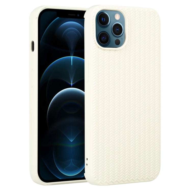 Weave Texture Silicone Phone Case, For iPhone 12 Pro, For iPhone 12 Pro Max