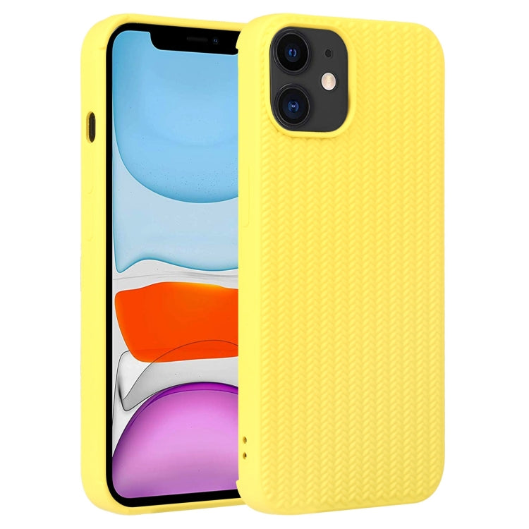 Weave Texture Silicone Phone Case, For iPhone 11, For iPhone 11 Pro Max