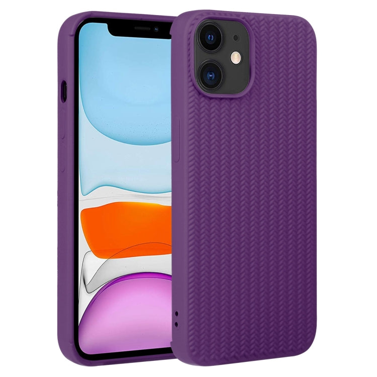 Weave Texture Silicone Phone Case, For iPhone 11, For iPhone 11 Pro Max