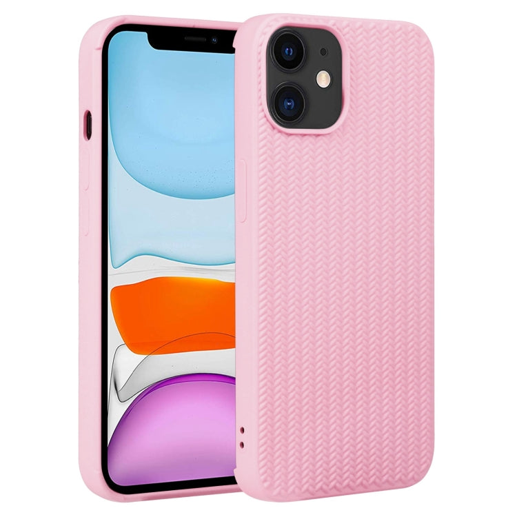 Weave Texture Silicone Phone Case, For iPhone 11, For iPhone 11 Pro Max