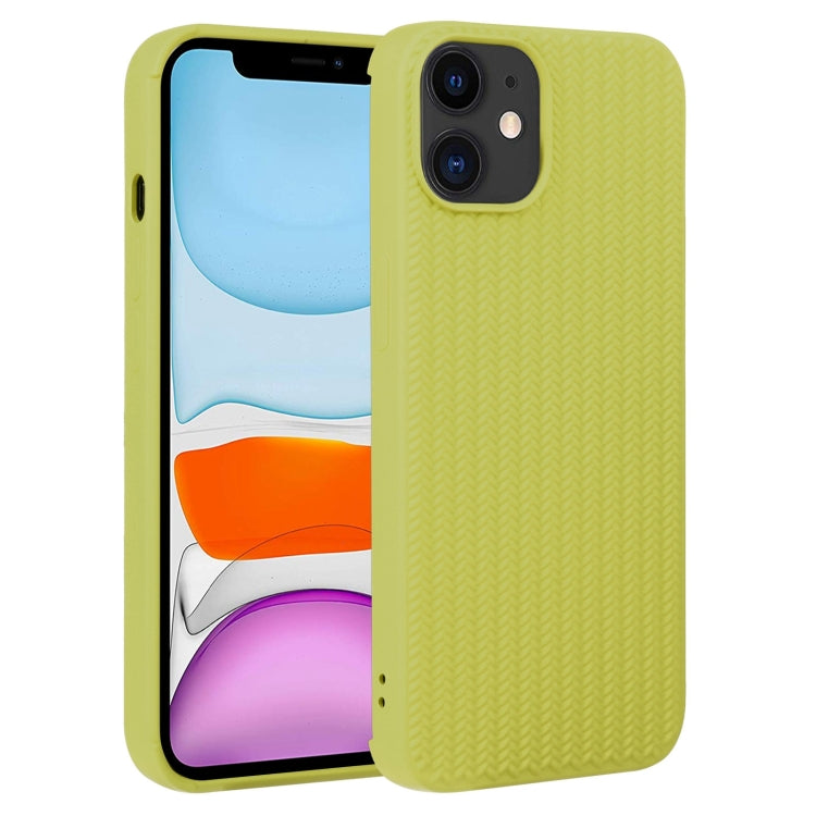 Weave Texture Silicone Phone Case, For iPhone 11, For iPhone 11 Pro Max