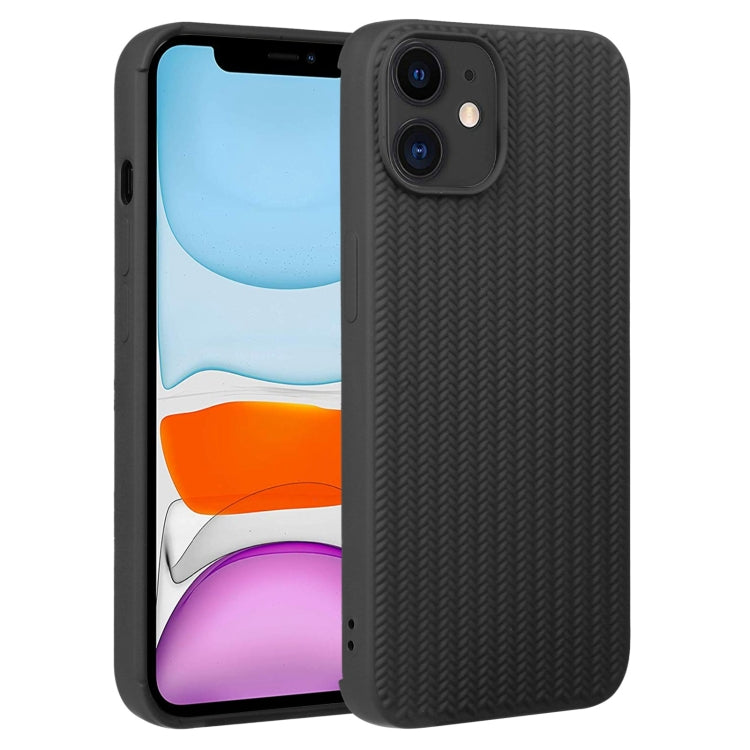 Weave Texture Silicone Phone Case, For iPhone 11, For iPhone 11 Pro Max
