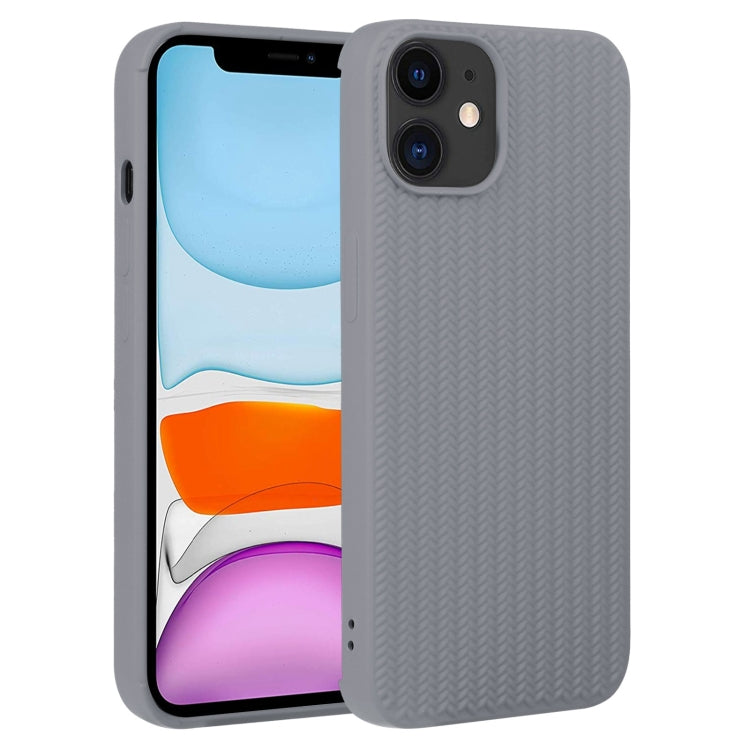 Weave Texture Silicone Phone Case, For iPhone 11, For iPhone 11 Pro Max