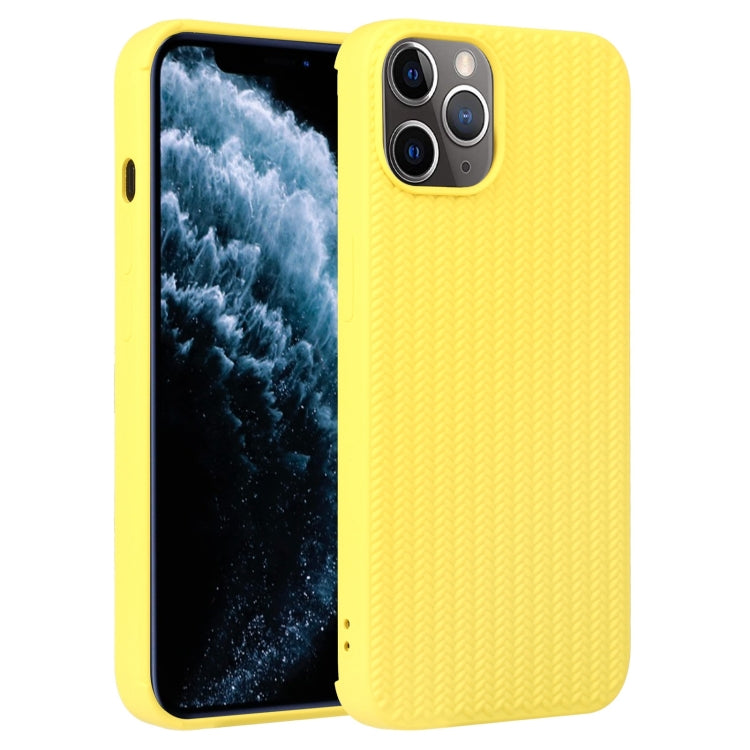 Weave Texture Silicone Phone Case, For iPhone 11, For iPhone 11 Pro Max