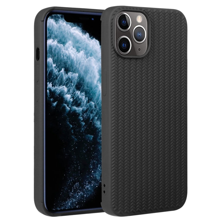 Weave Texture Silicone Phone Case, For iPhone 11, For iPhone 11 Pro Max