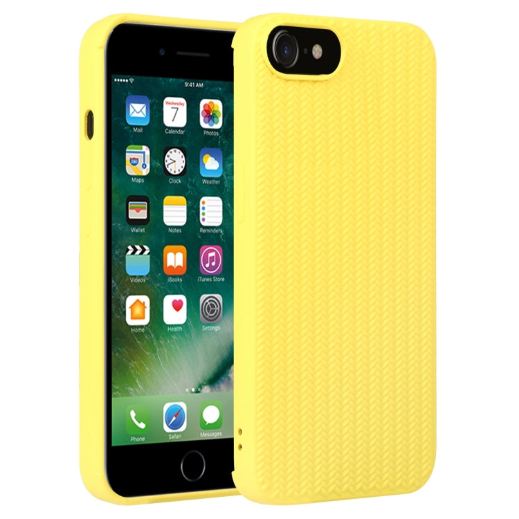 Weave Texture Silicone Phone Case, For iPhone XS Max, For iPhone SE 2022 / SE 2020 / 7 / 8