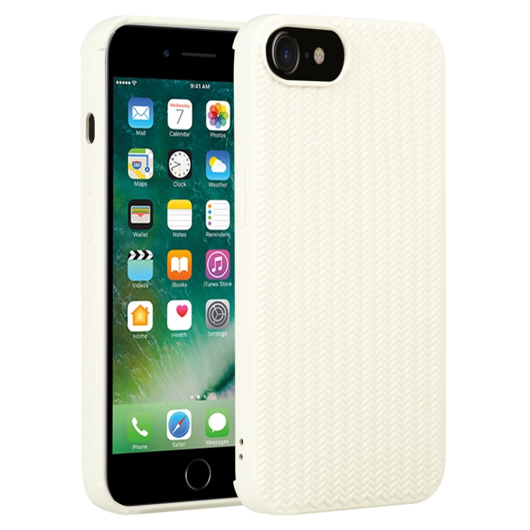 Weave Texture Silicone Phone Case, For iPhone XS Max, For iPhone SE 2022 / SE 2020 / 7 / 8