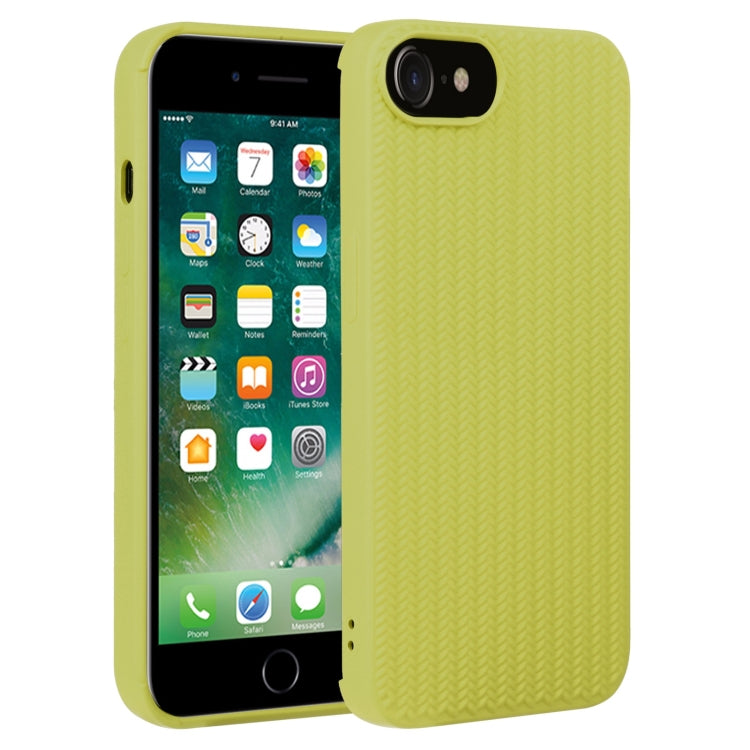 Weave Texture Silicone Phone Case, For iPhone XS Max, For iPhone SE 2022 / SE 2020 / 7 / 8