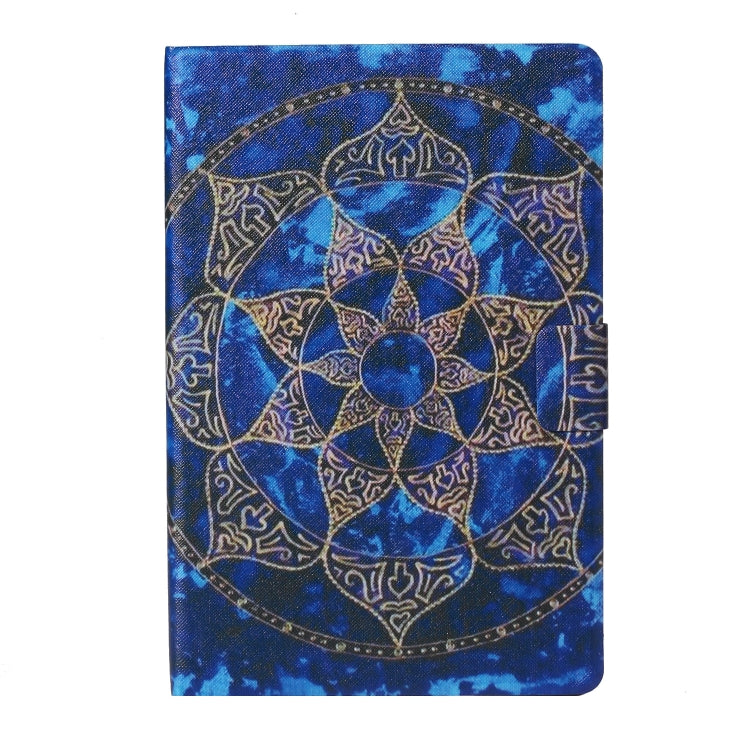 Coloured Drawing Pattern Horizontal Flip Leather Case with Holder & Card Slot & Sleep / Wake-up Function, For iPad Air / Air 2, For iPad 9.7 (2018) & (2017)