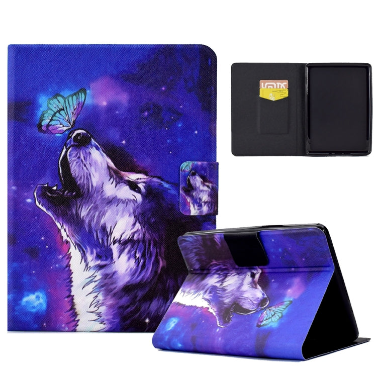 Electric Pressed TPU Smart Leather Tablet Case