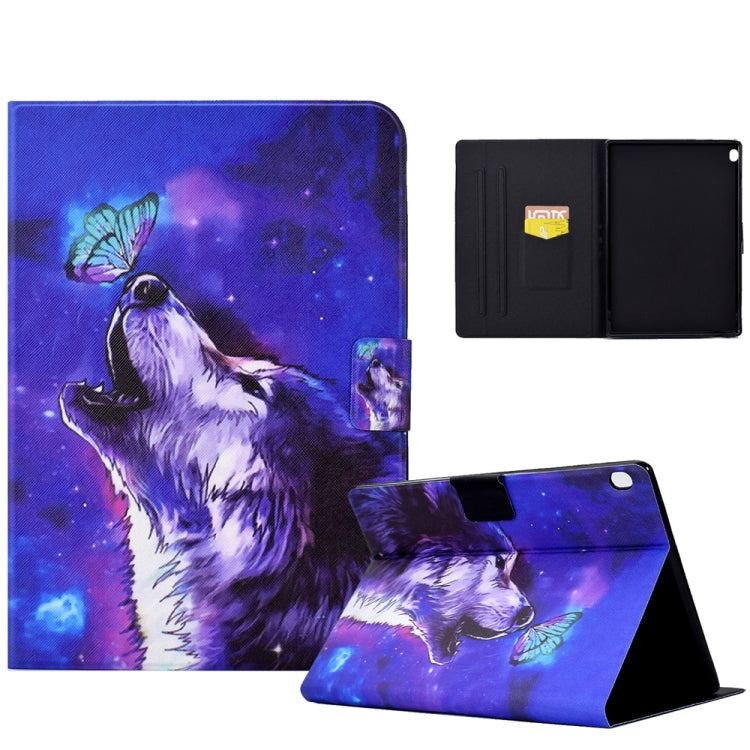 Electric Pressed TPU Smart Leather Tablet Case