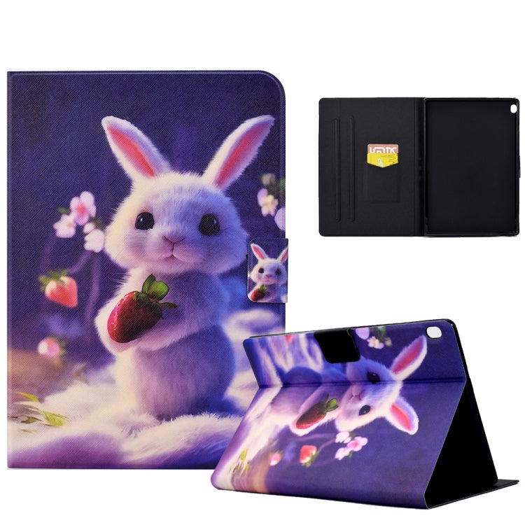 Electric Pressed TPU Smart Leather Tablet Case
