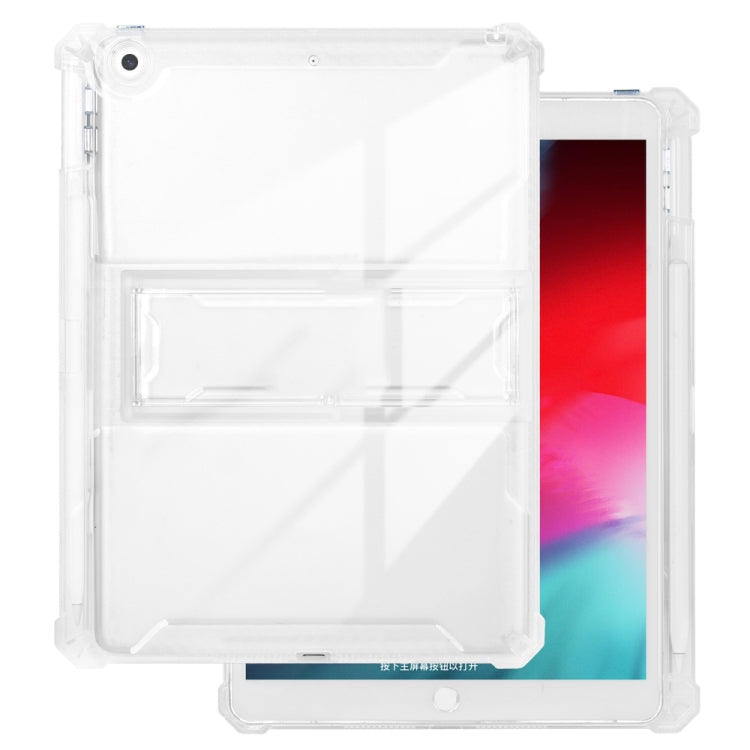 TPU + PC Airbag Full Coverage Shockproof Protective Tablet Case with Pen Slots, For iPad 9.7 inch, For iPad mini 6, For iPad Pro 11 inch, For iPad Pro 10.5 inch, For iPad 10.2 inch, For iPad Air 11 2024 / Air 4 / Air 5, For iPad mini 4 / mini 5