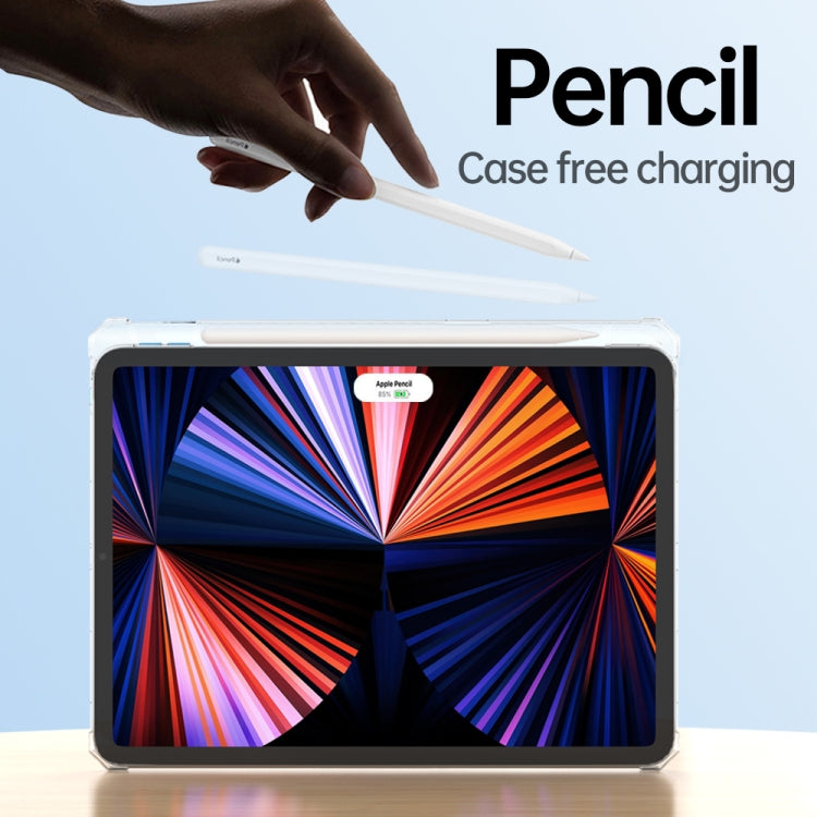 TPU + PC Airbag Full Coverage Shockproof Protective Tablet Case with Pen Slots, For iPad 9.7 inch, For iPad mini 6, For iPad Pro 11 inch, For iPad Pro 10.5 inch, For iPad 10.2 inch, For iPad Air 11 2024 / Air 4 / Air 5, For iPad mini 4 / mini 5