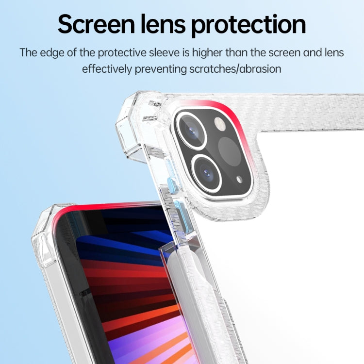 TPU + PC Airbag Full Coverage Shockproof Protective Tablet Case with Pen Slots, For iPad 9.7 inch, For iPad mini 6, For iPad Pro 11 inch, For iPad Pro 10.5 inch, For iPad 10.2 inch, For iPad Air 11 2024 / Air 4 / Air 5, For iPad mini 4 / mini 5