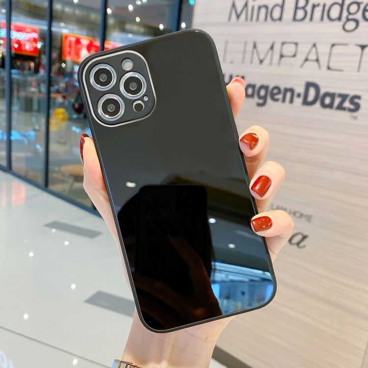 Solid Color Tempered Glass Phone Case, For iPhone 11 Pro Max, For iPhone 11 Pro