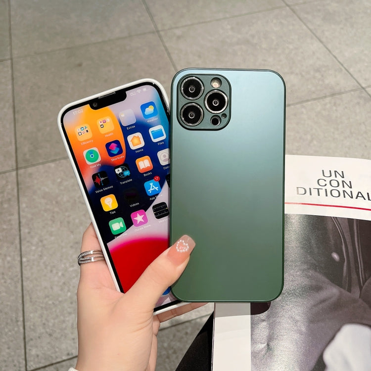 Frosted Tempered Glass Phone Case, For iPhone 11