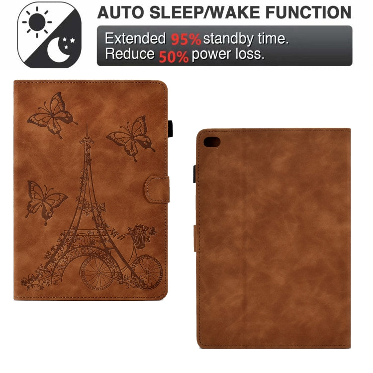 Tower Embossed Leather Smart Tablet Case