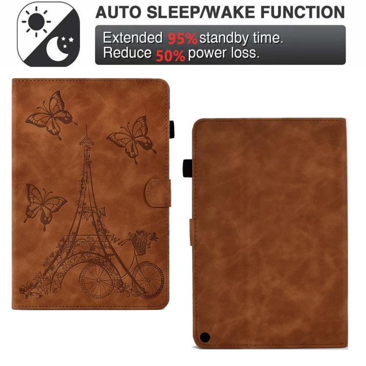 Tower Embossed Leather Smart Tablet Case, For Amazon Kindle Fire HD10 2021, For Amazon Kindle Paperwhite 5, For Amazon Kindle Paperwhite 4/3/2/1, For Amazon Kindle Lite 2022