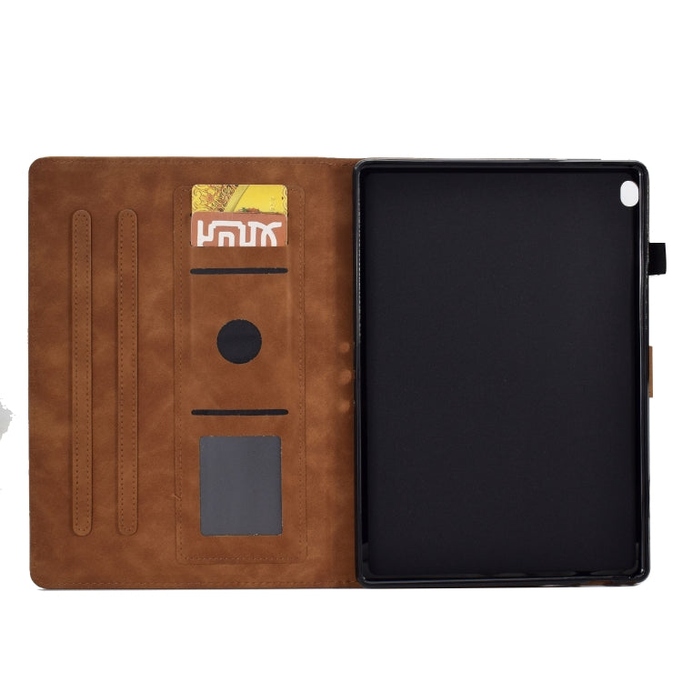 Tower Embossed Leather Smart Tablet Case