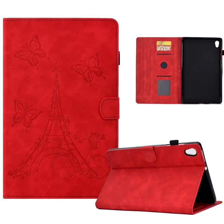 Tower Embossed Leather Smart Tablet Case