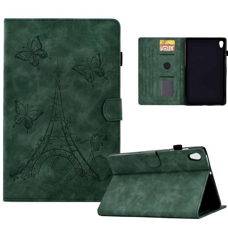 Tower Embossed Leather Smart Tablet Case