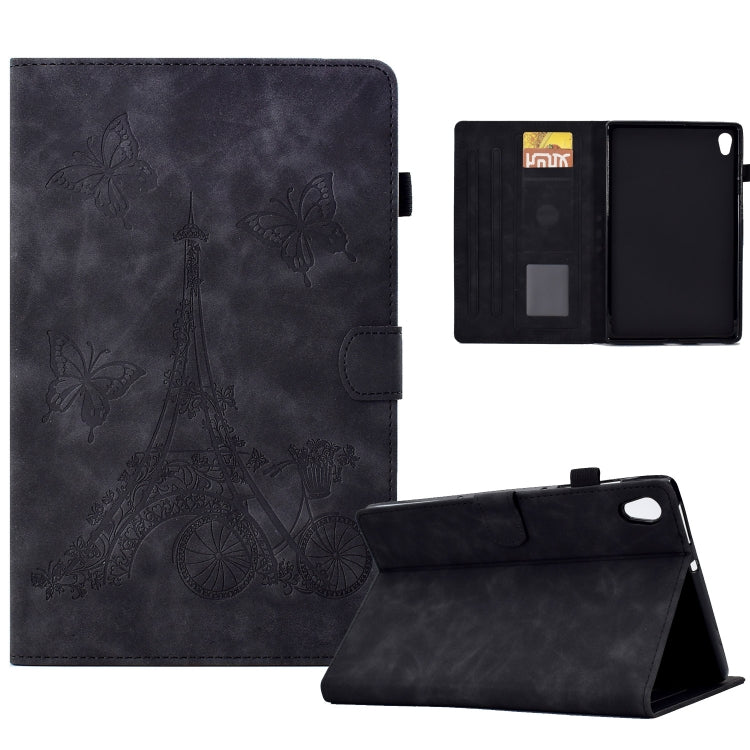 Tower Embossed Leather Smart Tablet Case