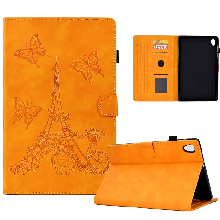 Tower Embossed Leather Smart Tablet Case