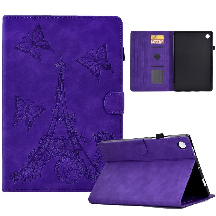 Tower Embossed Leather Smart Tablet Case