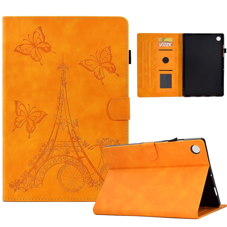 Tower Embossed Leather Smart Tablet Case